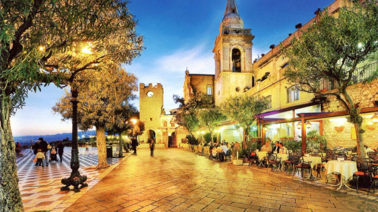 Hotel Villa Riis Taormina Kültér fotó