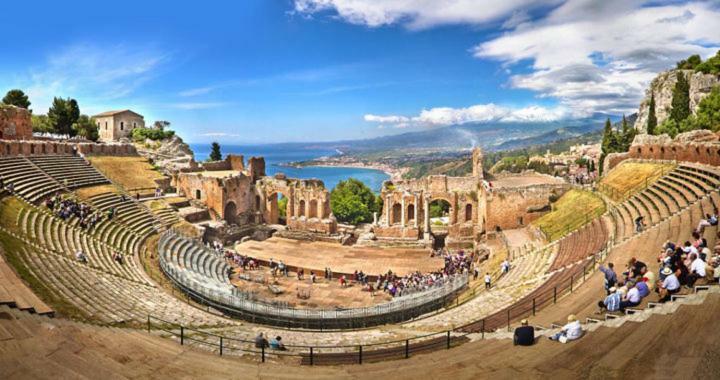 Hotel Villa Riis Taormina Kültér fotó